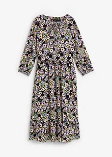 Midi jurk van viscose, bonprix