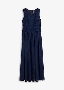 Maxi jurk met kant, bonprix
