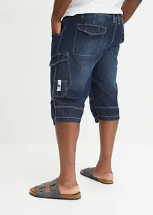 Lichte jeans cargo bermuda, relaxed fit, bonprix