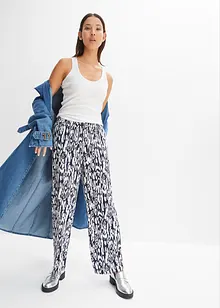 Instapbroek van soepele viscose, bonprix