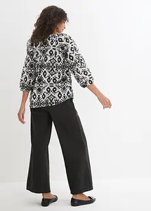 Gedessineerde blouse van katoen, bonprix