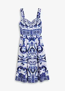 Jurk met spaghettibandjes, bonprix