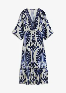 Maxi jurk van soepele viscose, bonprix