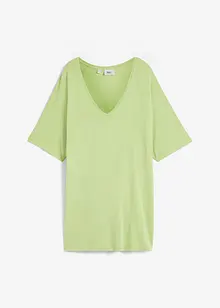 Longshirt in een fijne viscosemix, bonprix