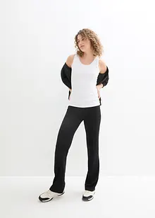 Jersey broek van viscosemix, bonprix