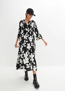 Maxi jurk van viscose, bonprix