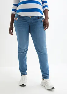 Skinny zwangerschapsjeans met borduursel, bpc bonprix collection