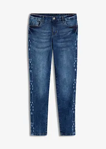 Skinny stretch jeans met mid waist, bonprix