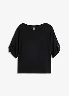 T-shirt met boothals, bonprix