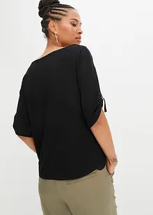 T-shirt met boothals, bonprix