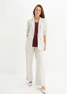 Shirt met ronde hals van zachte viscose, bonprix