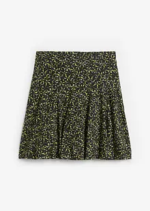 Korte high waist broekrok van zachte viscose, bonprix