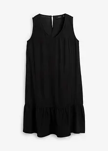Korte viscose jurk in A-lijn, bonprix