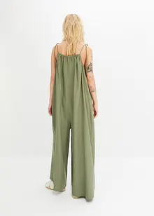 Jumpsuit met linnen, bonprix