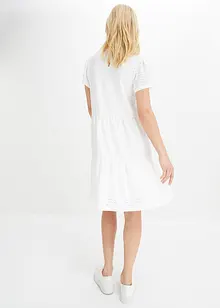 Polojurk met broderie anglaise, bonprix