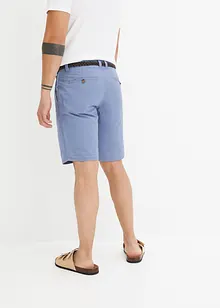 Chino bermuda met riem, regular fit, bpc bonprix collection