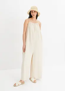 Jumpsuit met linnen, bonprix