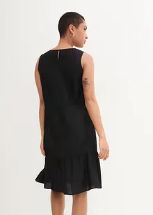 Korte viscose jurk in A-lijn, bonprix