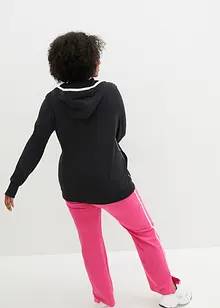 Stretch sweatvest met katoen, bonprix