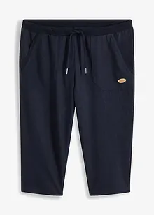 3/4 sweatpants in denim look met comfortband, bonprix