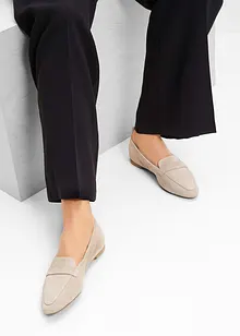 Leren loafers, bonprix