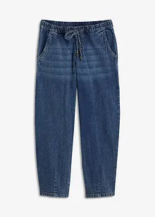 Barrel jeans met mid waist en comfortband, bonprix