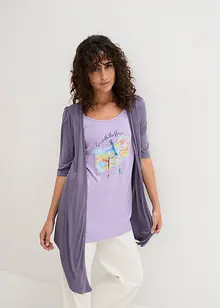 2-in-1 shirt van viscose, bonprix