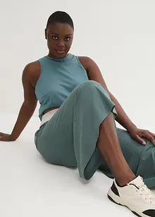 Culotte van shirtstof, kuitlang, bonprix