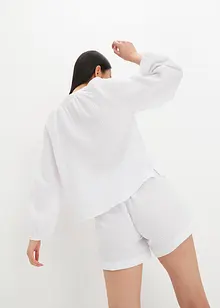 Oversized blouse van mousseline, bonprix