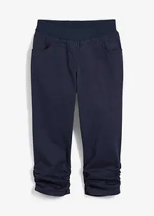 Capri broek van katoenmix met comfortband, bonprix