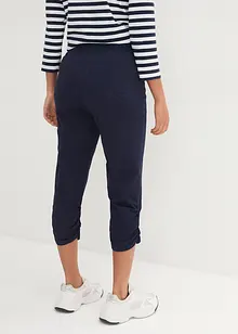 Capri broek van katoenmix met comfortband, bonprix