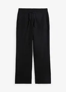Wijde broek met linnen, bonprix
