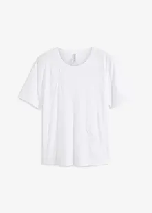 T-shirt met kanten details, bonprix