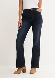 High-waist stretch jeans met comfortband, bootcut, bonprix