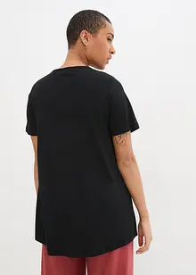 T-shirt in A-lijn, korte mouw, bonprix