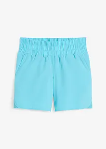 Sneldrogende outdoor short met gesmokte band, bonprix