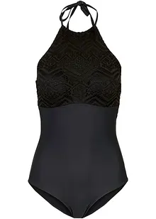 Corrigerend badpak met kant, medium corrigerend, bonprix