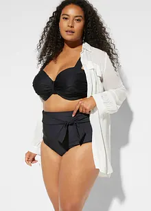 Corrigerend bikinibroekje met strikceintuur, sterk corrigerend, bonprix