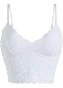 Kanten top, bonprix