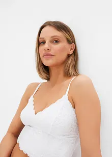 Kanten top, bonprix