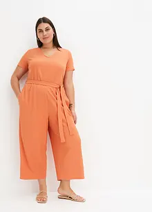 Jersey-crêpe jumpsuit, BODYFLIRT