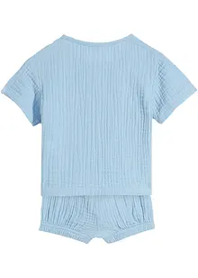 Baby mousseline shirt en korte broek (2-dlg. set), bpc bonprix collection