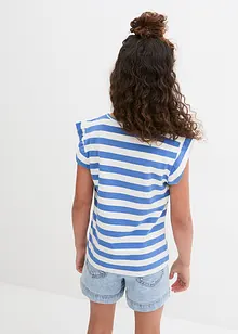 Meisjes shirt met biologisch katoen (set van 2), bonprix