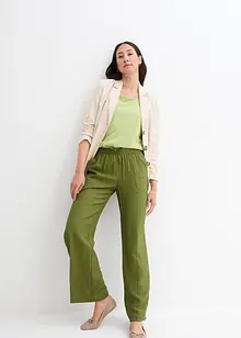 Marlene broek met elastische tailleband van viscosemix, bonprix