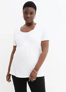 2-in-1 zwangerschapsshirt / voedingsshirt (set van 2), bonprix