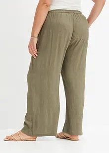 Palazzo broek van viscose, bonprix