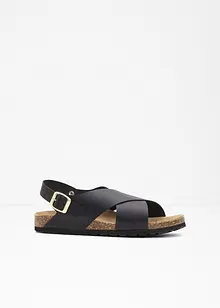 Leren sandalen, bonprix