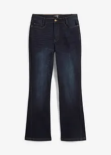 High-waist jeans met comfortband, bootcut, bonprix