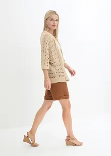 Linnen top, bonprix