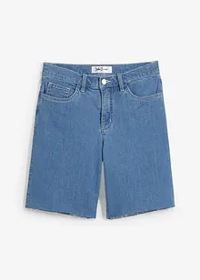 Mid waist jeans bermuda, straight, John Baner JEANSWEAR
